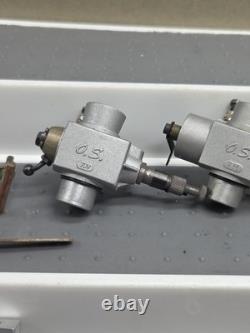 O. S. 7DV Carburetor O. S. 7H 3 Carbs Parts Lot Vintage Airplane Boat Rc Toys TS