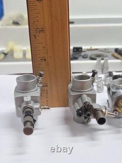 O. S. 7DV Carburetor O. S. 7H 3 Carbs Parts Lot Vintage Airplane Boat Rc Toys TS