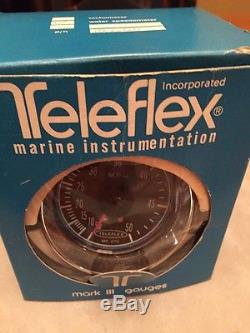 Old Boat Vintage 50 MPH Teleflex SpeedometerMark / MK 2701970'sSpeedo WithPitot
