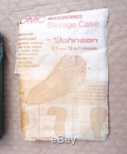 Omc Accessories Nos Vintage Storage Case Johnson 9.9 -15 HP Outboards P/n 122689