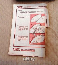 Omc Accessories Nos Vintage Storage Case Johnson 9.9 -15 HP Outboards P/n 122689