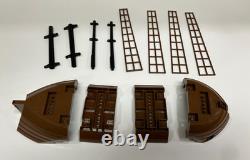 Original Lego Pirates 6285 Black Seas Barracuda Mast, Mast Rigging, Boat Hull