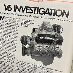 Original VINTAGE 1988 CHEVROLET THUNDER PERFORMANCE NEWSLETTER MINT Racing Parts