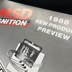 Original VINTAGE 1988 MSD IGNITION PERFORMANCE Catalog Speed Racing Parts