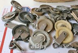 Outboard motor Boat Cable steering pulley parts lot #1 Used Misc Antique Vintage