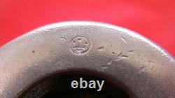 PAIR of Vintage No 1 Chromed Brass Sailboat Deck Winch Slotted Boat Parts Marine