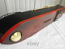 PHANTOM RAIDER BOAT SHIP Ideal vintage PR-135 Motor runs/parts repair with box