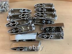 PREMIER Lot of 12x Speed Boat LUG CASING Parts Rack Floor Tom 80s Vtg 446-20 UK