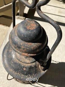 Perkins Perko P&A Brass Marine Lamp Nautical Ship Lantern Clear Glass Vintage