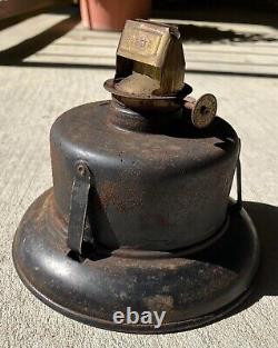 Perkins Perko P&A Brass Marine Lamp Nautical Ship Lantern Clear Glass Vintage