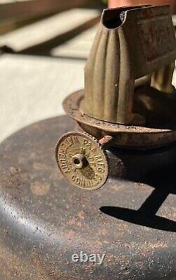 Perkins Perko P&A Brass Marine Lamp Nautical Ship Lantern Clear Glass Vintage