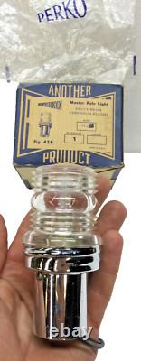 Perko Master Pole Light Size No1 Vintage Boat Part NOS NIB New Old Stock in Box
