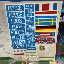 Playmobil 3539 Schaper Police Boat Vintage 1979 Motor Just Tested? All Parts