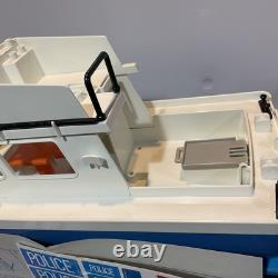 Playmobil 3539 Schaper Police Boat Vintage 1979 Motor Just Tested? All Parts