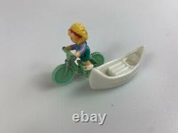 Polly Pocket Home On The Go Vintage Parts Lot 1994 Bluebird 90s Figure Bike Boat