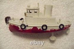 Preowned Vintage Shrimp Boat Model Kit Lindberg Scale 160 Parts or Rebuild