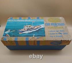 RARE Hercules Motorized Tugboat Model by Fleet Line, New Parts, UNBUILT Complete