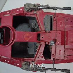 RARE RED 1985 GI Joe Cobra Moray Hydrofoil Vintage Vehicle Boat HASBRO FOR PARTS