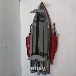 RARE RED 1985 GI Joe Cobra Moray Hydrofoil Vintage Vehicle Boat HASBRO FOR PARTS