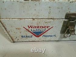 RARE VINTAGE WAGNER LOCKHEED PARTS TOOL BOX ORIGINAL brake products