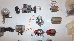 RARE Vintage Motors Parts Battery Op Mechanical Toy Boats Car MIX LARGE LOT