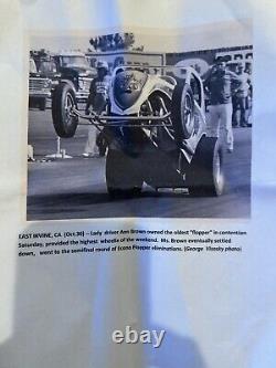 RARE Vintage Original Nomex Woman's SIMPSON RACE FIRESUIT OCIR Drag Racing