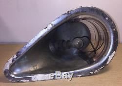 RETRO Vintage BOAT light PERKO PAT # 1934947 Chrome Glass MOD Rat Rod Part