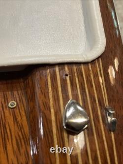 RIVA AQUARAMA ITALIAN SPEEDBOAT 26 With METAL STAND FOR PARTS OR REPAIR LOOK