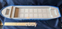 Rare Retired Lego Boat Hull 7994 City Harbor with Light Bluish Gray Top