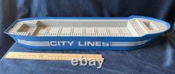 Rare Retired Lego Boat Hull 7994 City Harbor with Light Bluish Gray Top