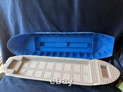 Rare Retired Lego Boat Hull 7994 City Harbor with Light Bluish Gray Top