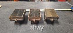 Rare Set 3 Vintage Brass Top Spark Arrestor Scoops Stromberg 97 Rochester 2GC