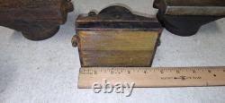 Rare Set 3 Vintage Brass Top Spark Arrestor Scoops Stromberg 97 Rochester 2GC