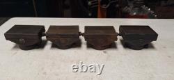 Rare Set 4 Vintage Brass Top Spark Arrestor Scoops Stromberg 97 Rochester 2GC