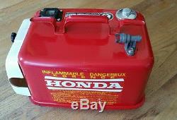 Rare Vintage Honda Marine Gas Tank Can 3.4 Gallon