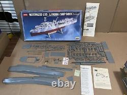 Rare Vintage Lindberg 1288 Scale Motorized Landing Ship Dock For Parts
