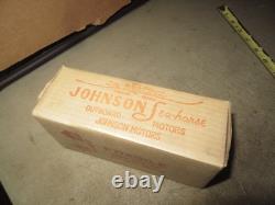 Real toy BOX Vtg Johnson Metal Electric boat Motor BOX & parts only