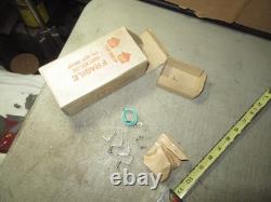 Real toy BOX Vtg Johnson Metal Electric boat Motor BOX & parts only