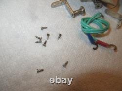 Real toy BOX Vtg Johnson Metal Electric boat Motor BOX & parts only