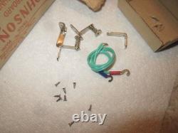 Real toy BOX Vtg Johnson Metal Electric boat Motor BOX & parts only