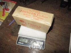 Real toy BOX Vtg Johnson Metal Electric boat Motor BOX & parts only