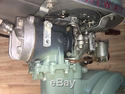 Restored Antique 1946 3.6 hp 1 cylinder Scott Atwater Outboard motor