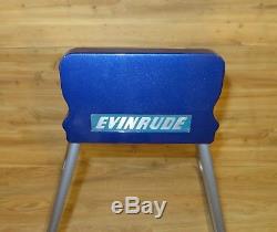 Restored Antique Evinrude Outboard boat Motor Stand to display vintage outboards
