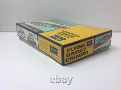 Revell 156 Flying Bridge Cruiser, Vintage Model Ship Kit 302-100, Complete