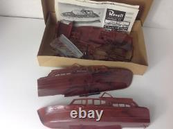 Revell 156 Flying Bridge Cruiser, Vintage Model Ship Kit 302-100, Complete