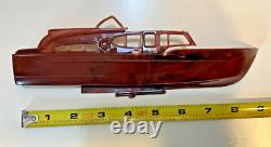 Revell 156 Flying Bridge Cruiser, Vintage Model Ship Kit 302-100, Complete