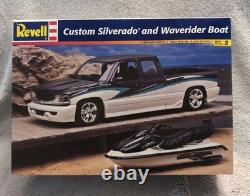 Revell 85-7666 Custom Silverado and Waverider Open Box Vintage Rare Parts Sealed