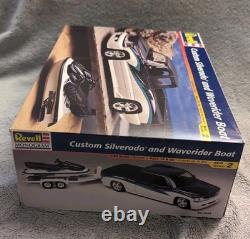 Revell 85-7666 Custom Silverado and Waverider Open Box Vintage Rare Parts Sealed
