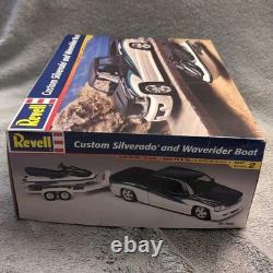 Revell 85-7666 Custom Silverado and Waverider Open Box Vintage Rare Parts Sealed
