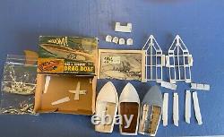 Revell Go & Show Drag Boat & Trailer Varoom Vintage 1963 Parts Box